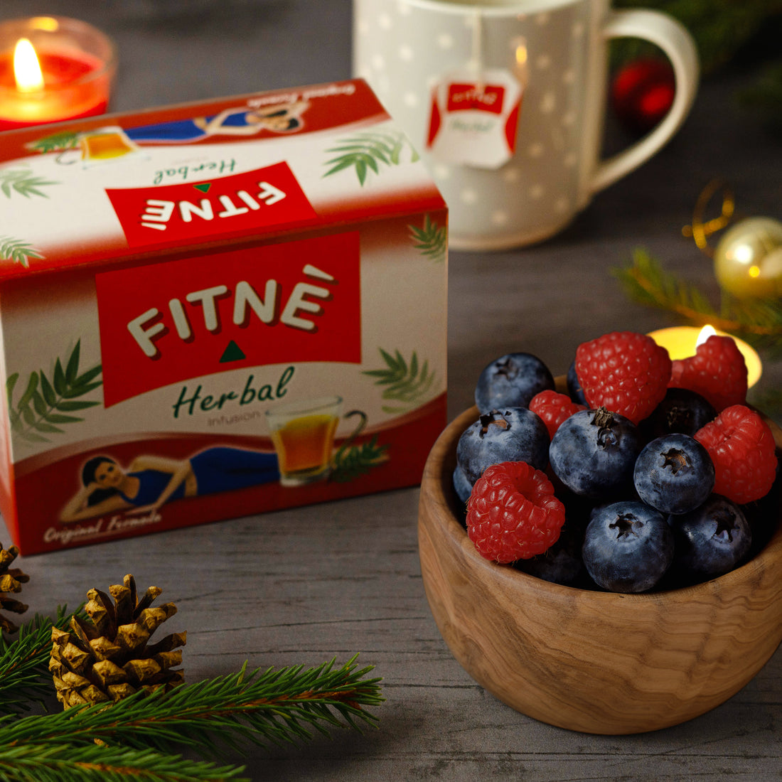 Tea, Berries, Herb