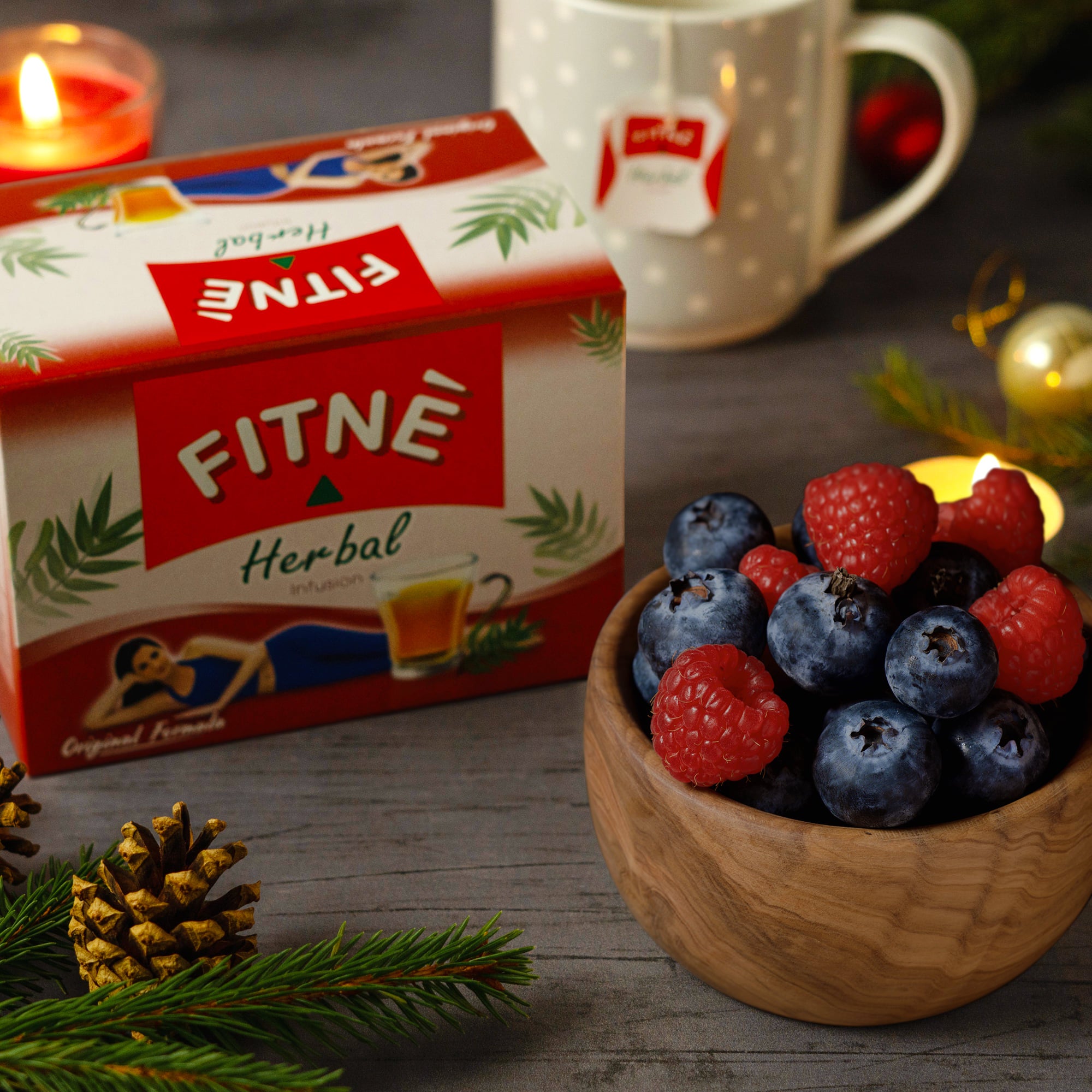 Tea, Berries, Herb