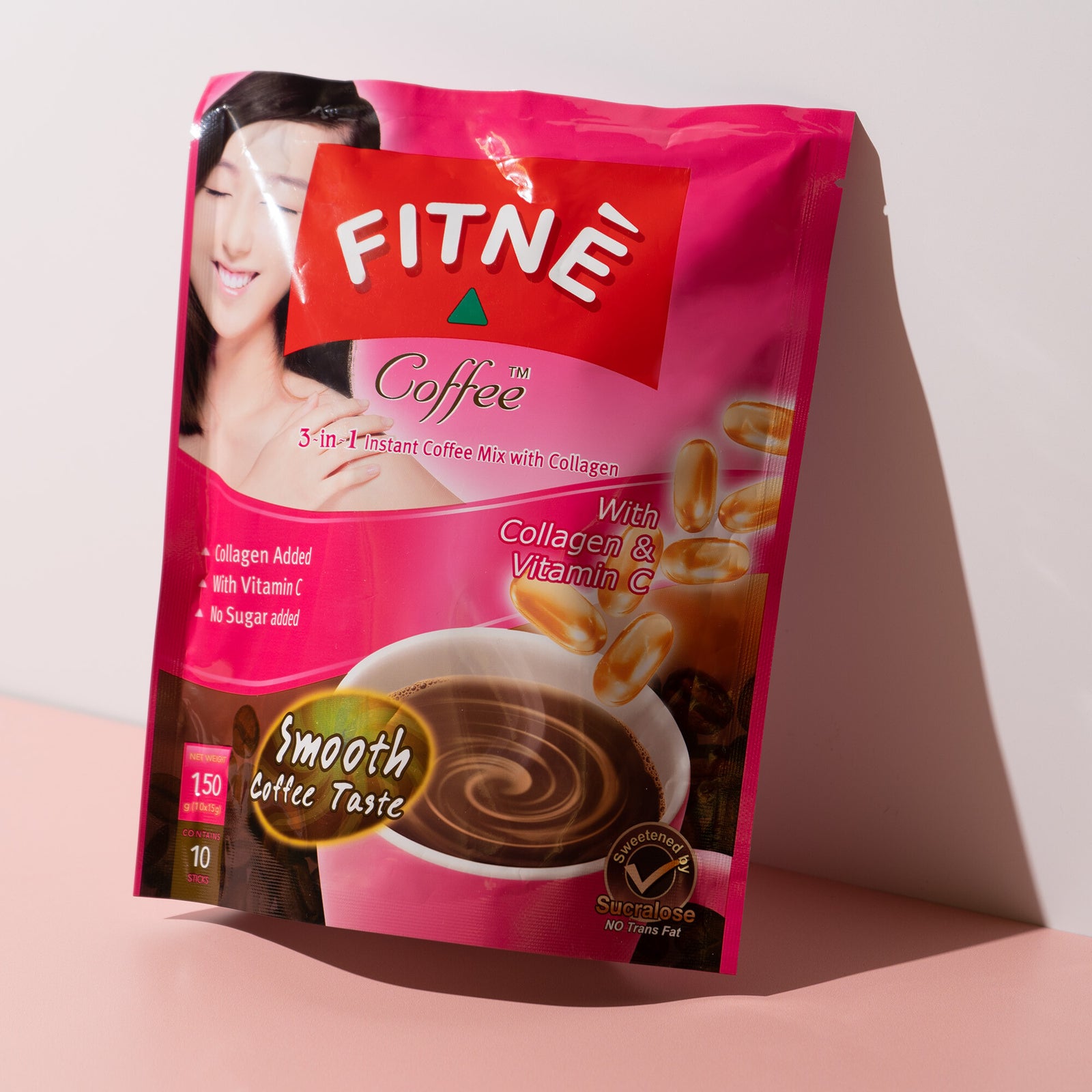 Collagen, Coffee, Woman, Pouch, Instant coffee powder