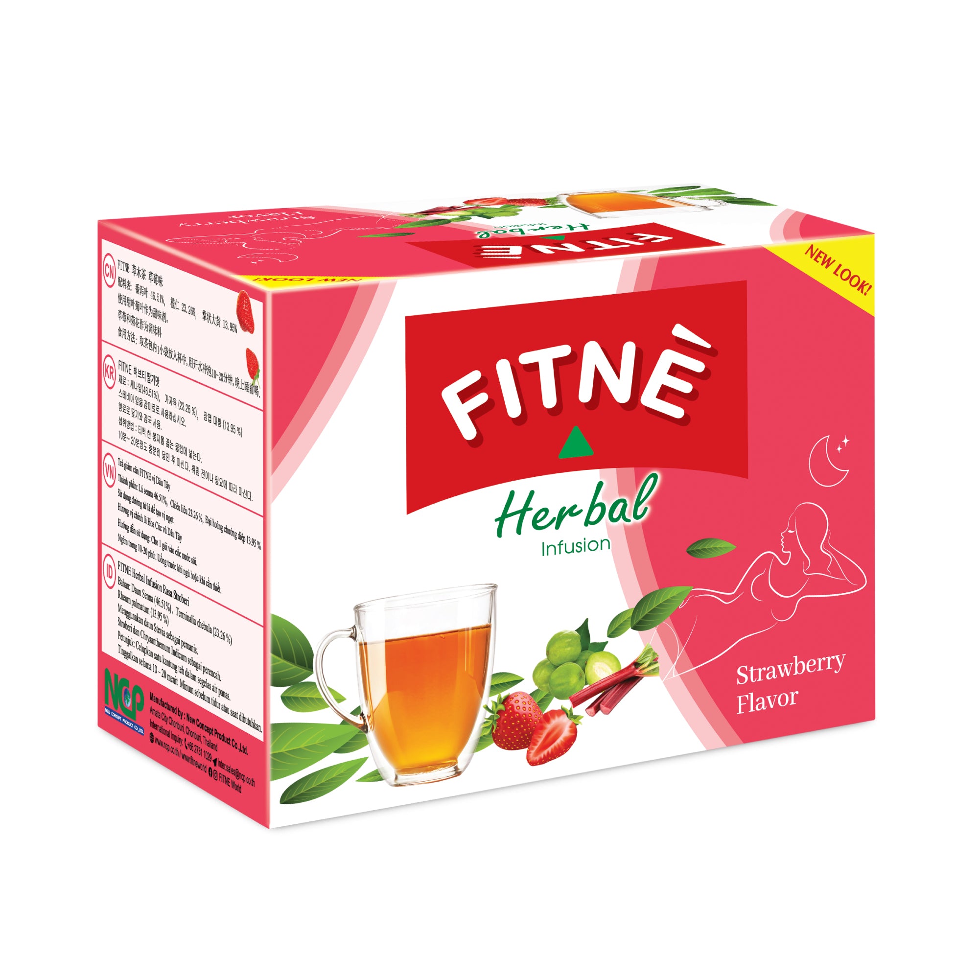 Strawberry Detox Tea