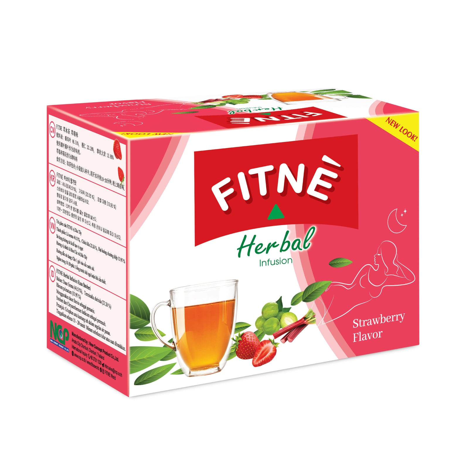 Strawberry Detox Tea