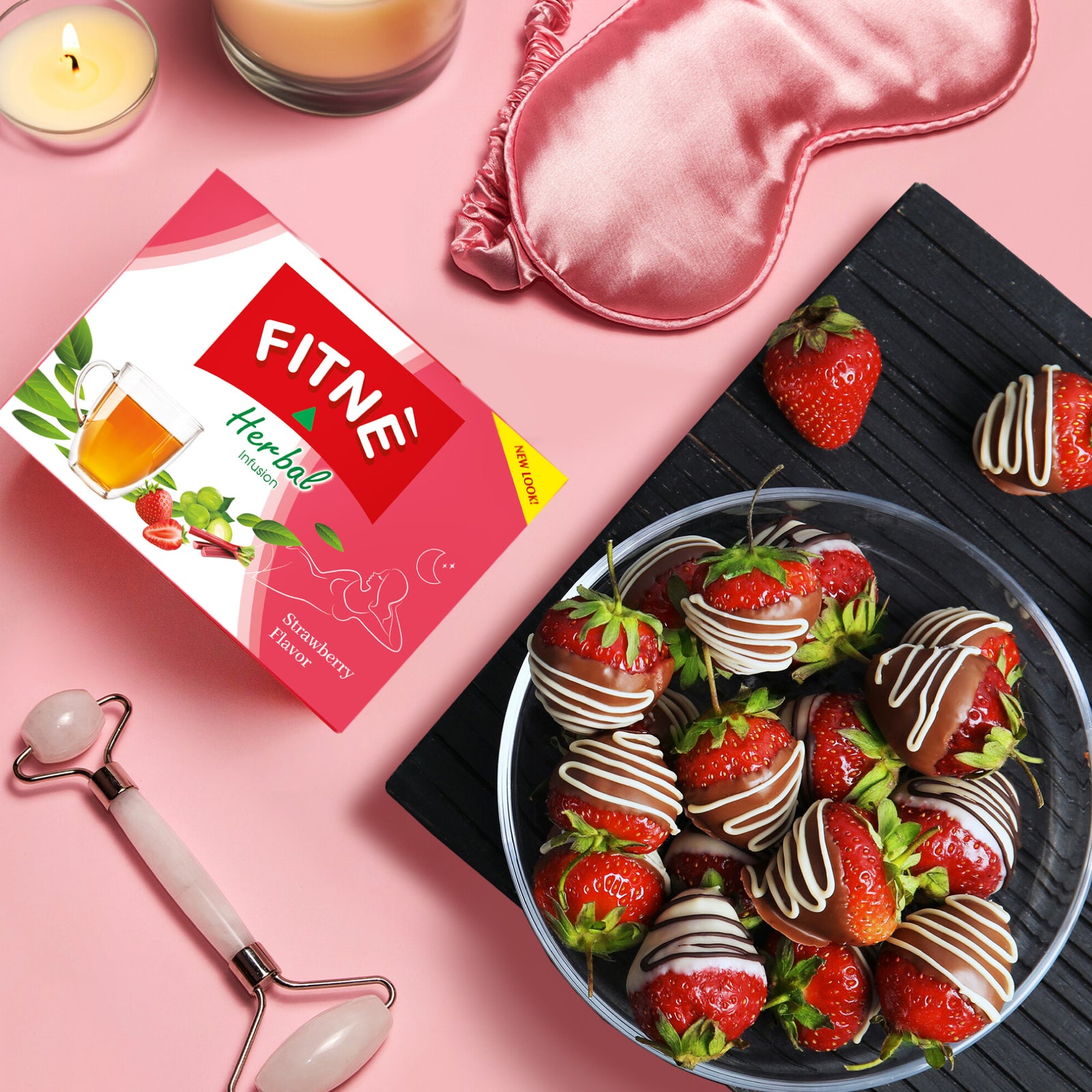 Strawberry Detox Tea